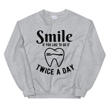 Load image into Gallery viewer, "Twice a day" Unisex Sweatshirt