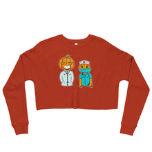 Load image into Gallery viewer, Pumpkin Patch Crop Sweatshirt