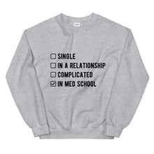 Load image into Gallery viewer, Checkbox Med School Unisex Sweatshirt