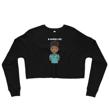Load image into Gallery viewer, Hashtag NurseLife Crop Sweatshirt