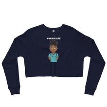 Load image into Gallery viewer, Hashtag NurseLife Crop Sweatshirt