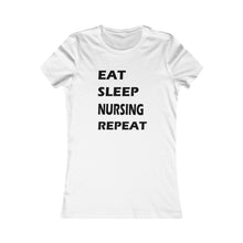 Load image into Gallery viewer, EAT SLEEP NURSING REPEAT Tee
