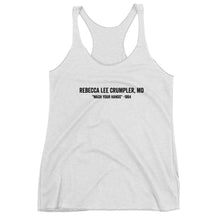 Load image into Gallery viewer, Crumpler MD &quot;Wash your hands&quot; Women&#39;s Racerback Tank
