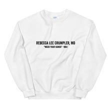 Load image into Gallery viewer, Crumpler, MD &quot;Wash your hands&quot; Unisex Sweatshirt
