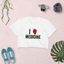 Load image into Gallery viewer, I heart Medicine Women&#39;s Crop Top
