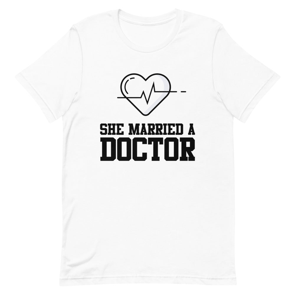 She Married A Dr Short-Sleeve Unisex T-Shirt