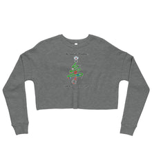 Load image into Gallery viewer, All I want for Christmas Crop Sweatshirt
