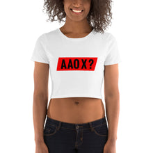 Load image into Gallery viewer, AAO X ? Women’s Crop Tee
