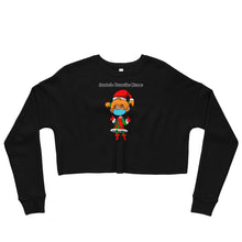 Load image into Gallery viewer, Santa&#39;s Favorite Nurse Crop Sweatshirt
